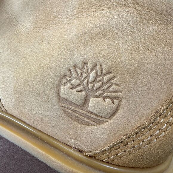 New Timberland womans lace up boots Kori Park Buckle size 7 heeled booties - Picture 8 of 9